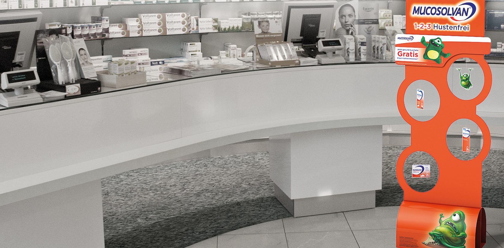 Mucosolvan Multi-Touchpoint-Konzept