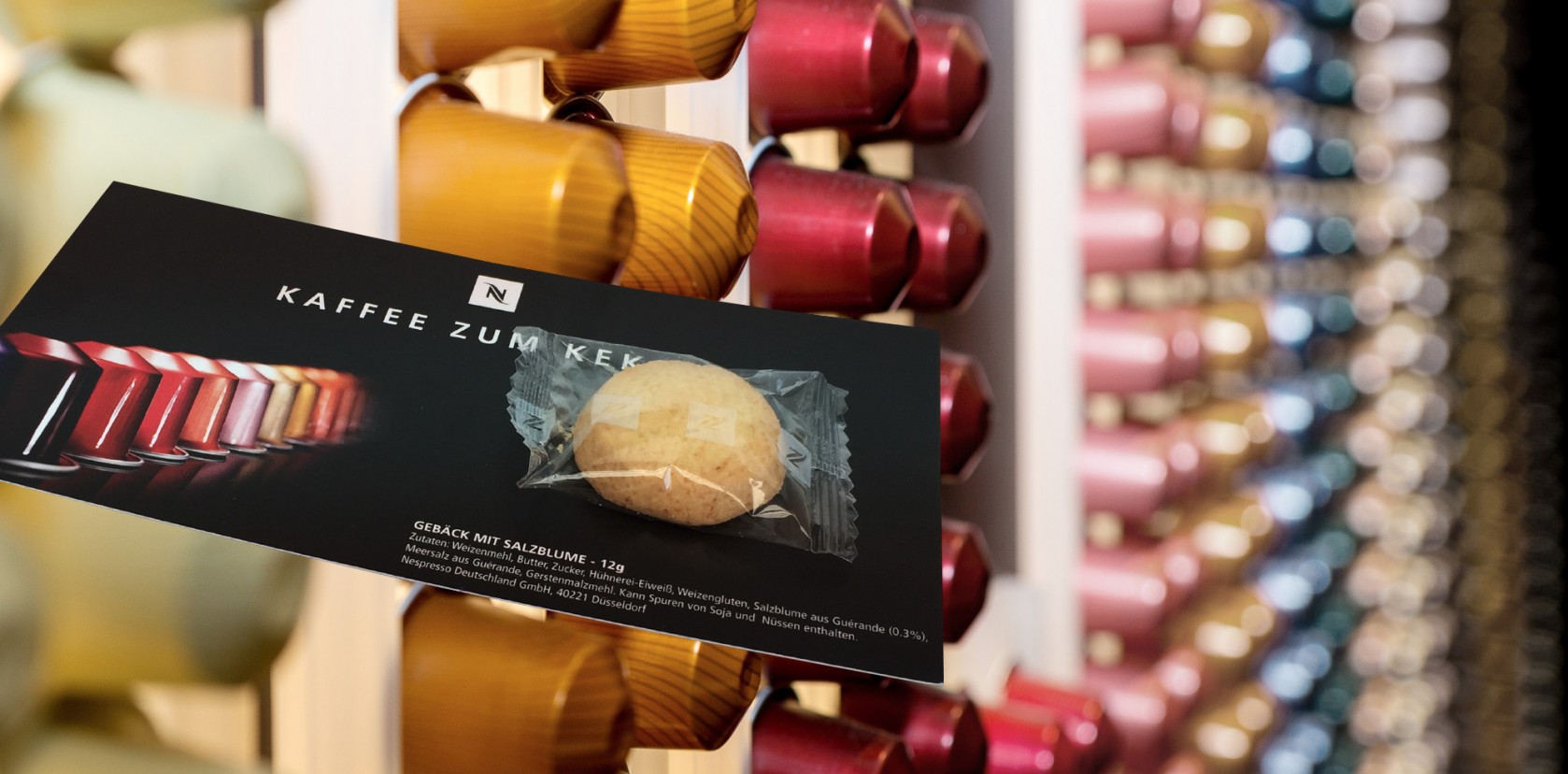 Nespresso Keks-Routing