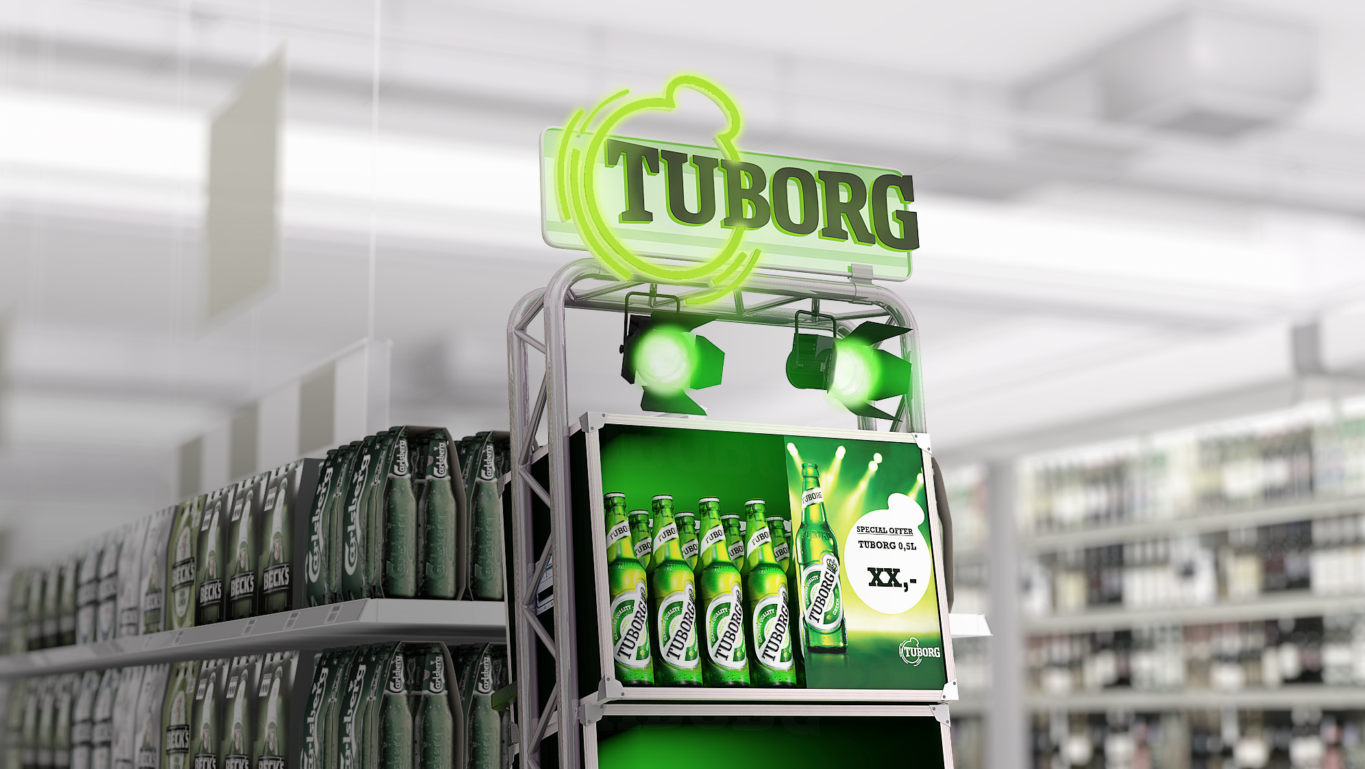 Tuborg Dark Market Russia | Stein Promotion